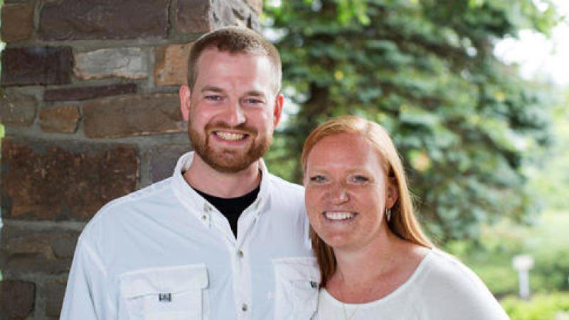 Dr. Kent Brantly With his wife Amber Brantly