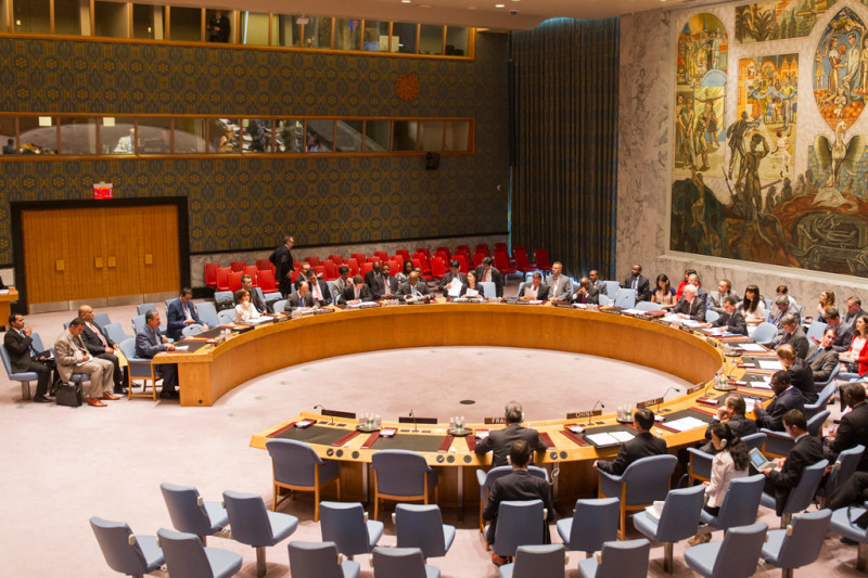 UN Security Council Meeting