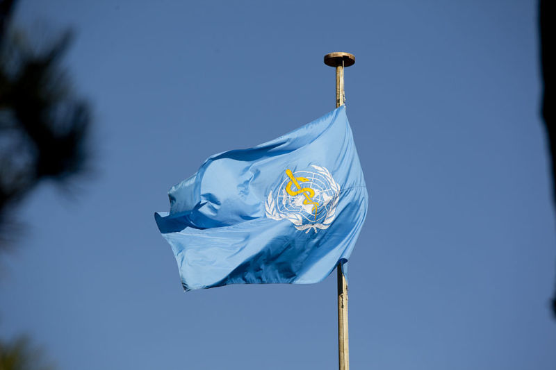 World Health Organization Flag