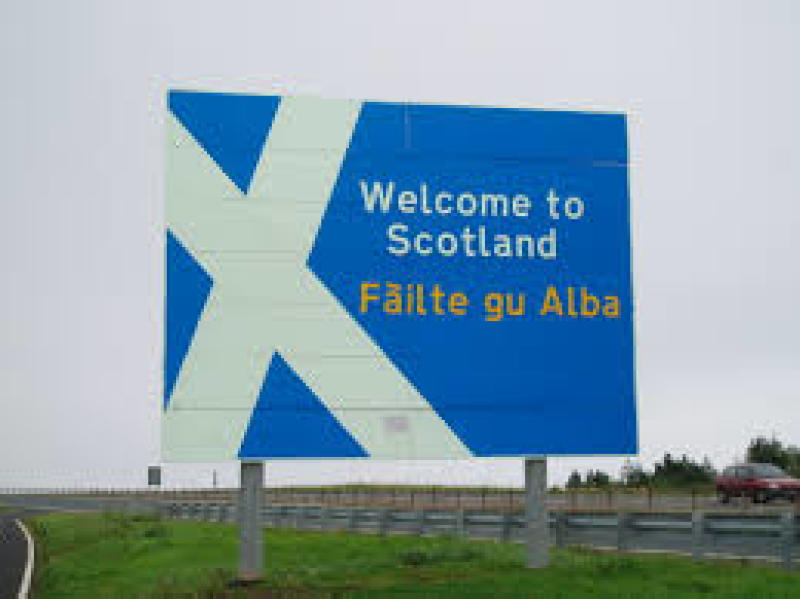 "Welcome to Scotland"