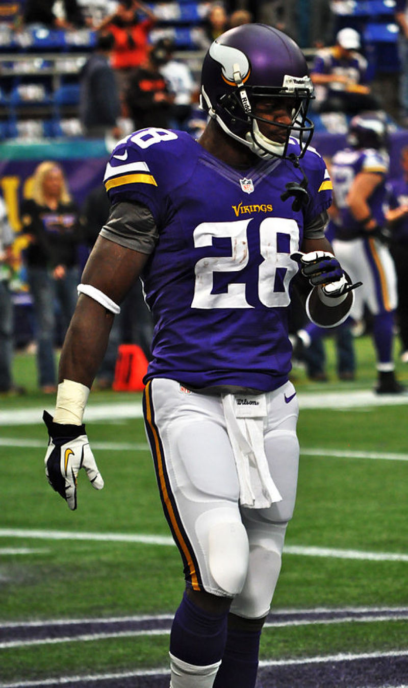 Adrian Peterson of the Vikings