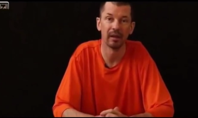 Video of John Cantlie by ISIL