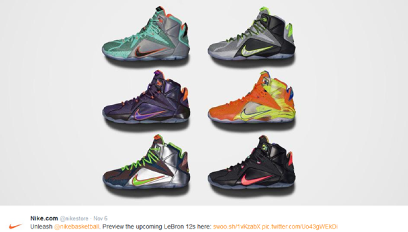 Nike LeBron 12 Release Dates