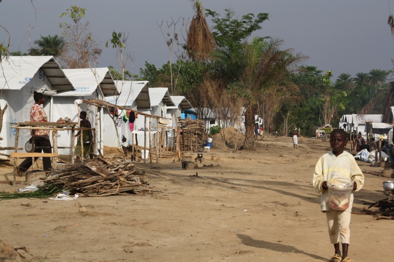 Refugee Camp in West Africa