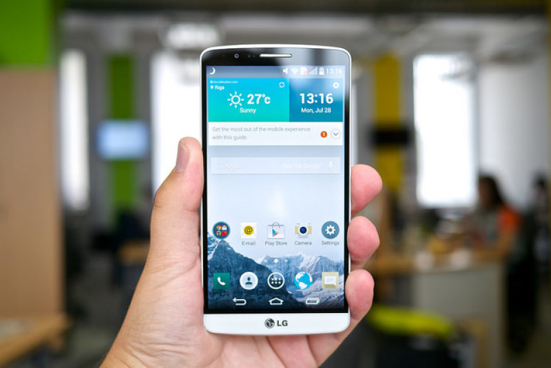 The LG G3, predecessor of the LG G4