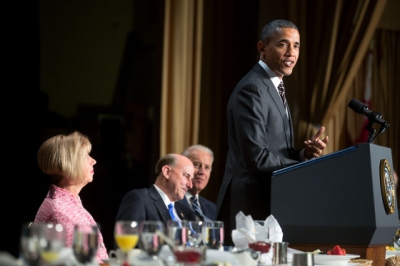 President Obama at National Prayer Breakfast