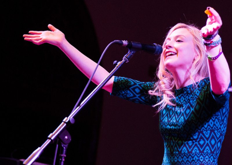 Emily Kinney at St. David's Sanctuary