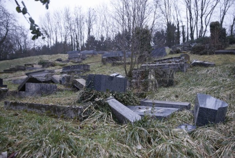 Desecrated Jewish Graves