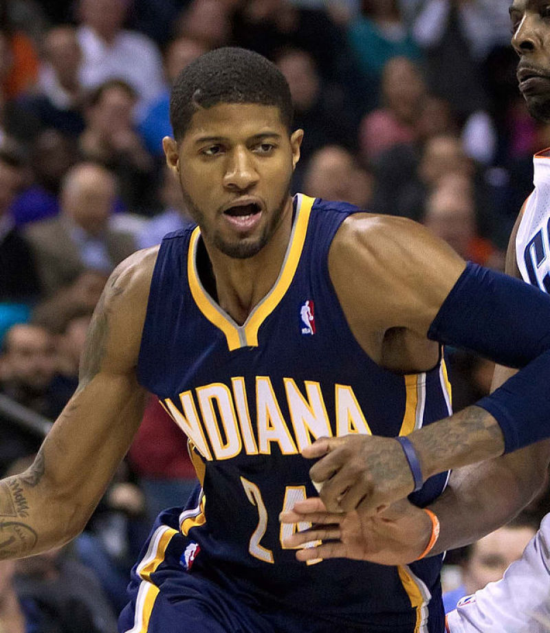 Paul George of the Indiana Pacers