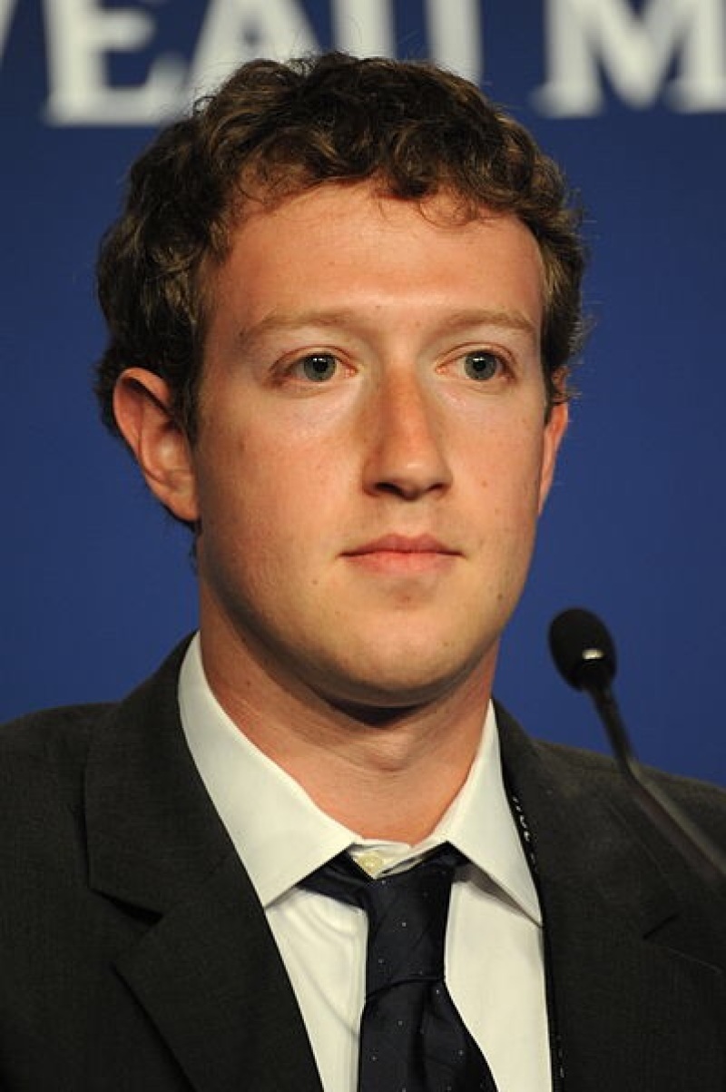 Mark Zuckerberg Attends Conference in France