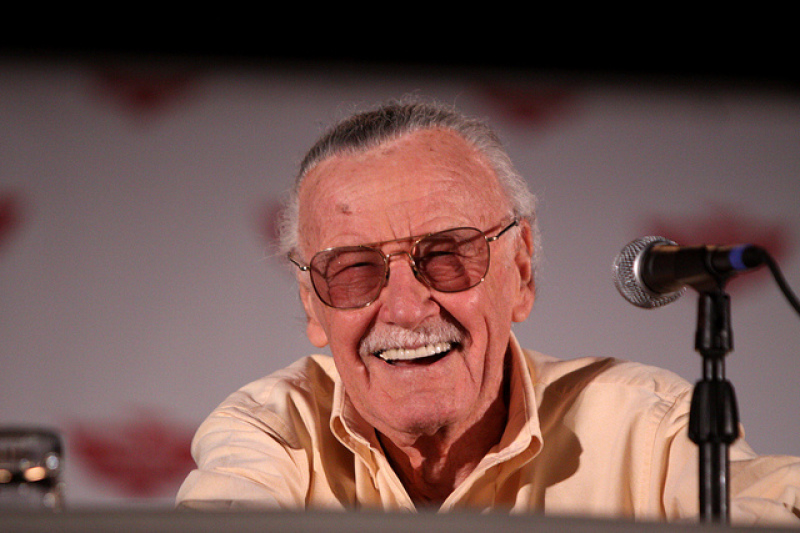 Stan Lee at the Phoenix Comic-Con in Phoenix, Arizona 