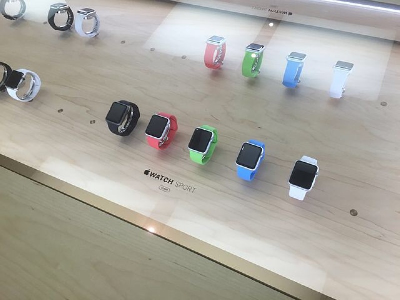 Apple Watch on Display in Germany