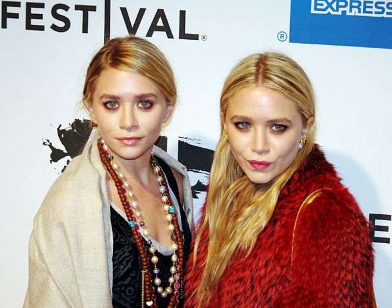 Ashley and Mary-Kate Olsen at the Tribeca Film Festival