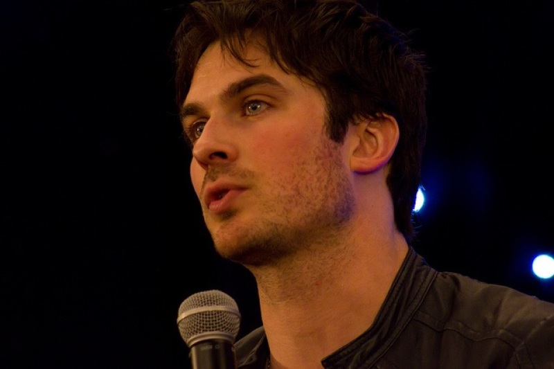 Ian Somerhalder Speaks at Rogue Events