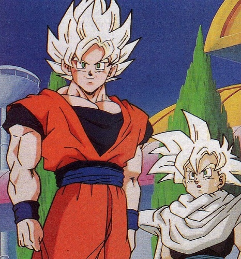'Dragon Ball Z' Characters Goku and Gohan 