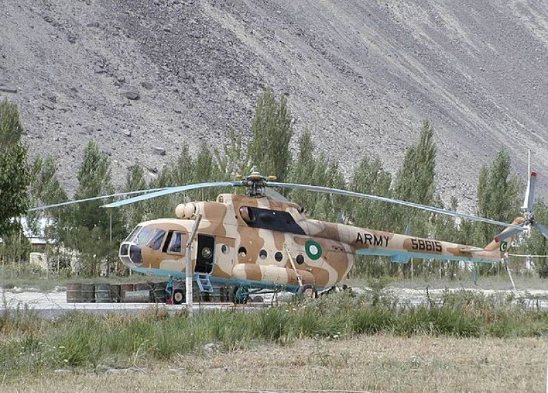 Mi-17 Chopper of the Pakistani Army