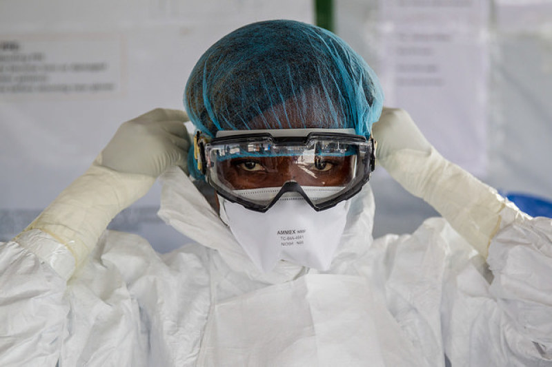 IOM Ebola treatment unit in Grand Cape Mount, Liberia