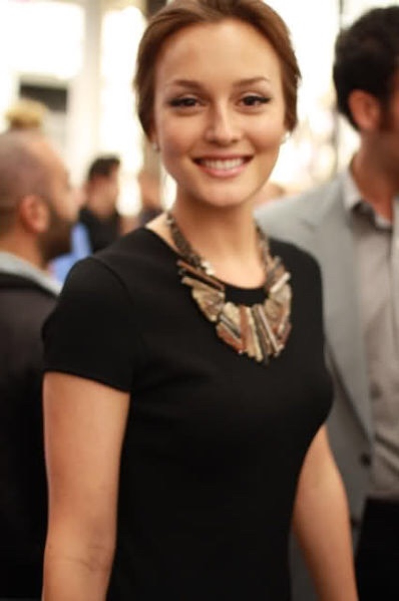 Leighton Meester Attends Chanel Opening
