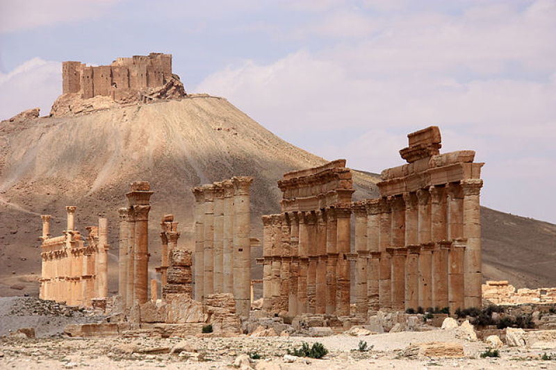 Camp of Diocletian in Palmyra