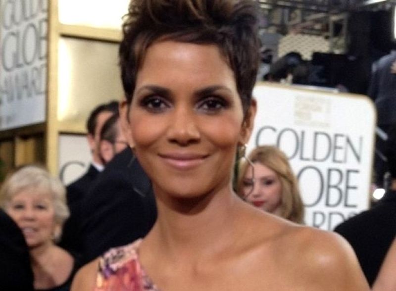 Halle Berry at the Golden Globes