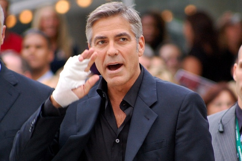 George Clooney Attends TIFF
