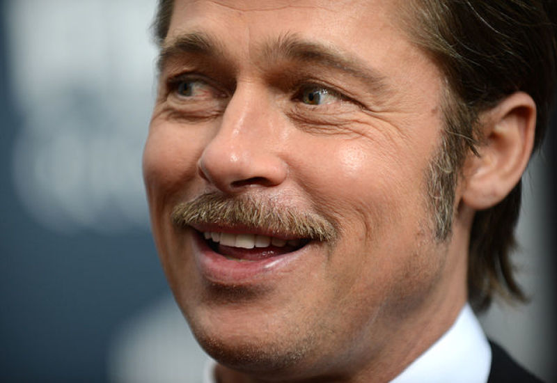 'World War Z' actor Brad Pitt at the Newseum premiere of 'Fury'