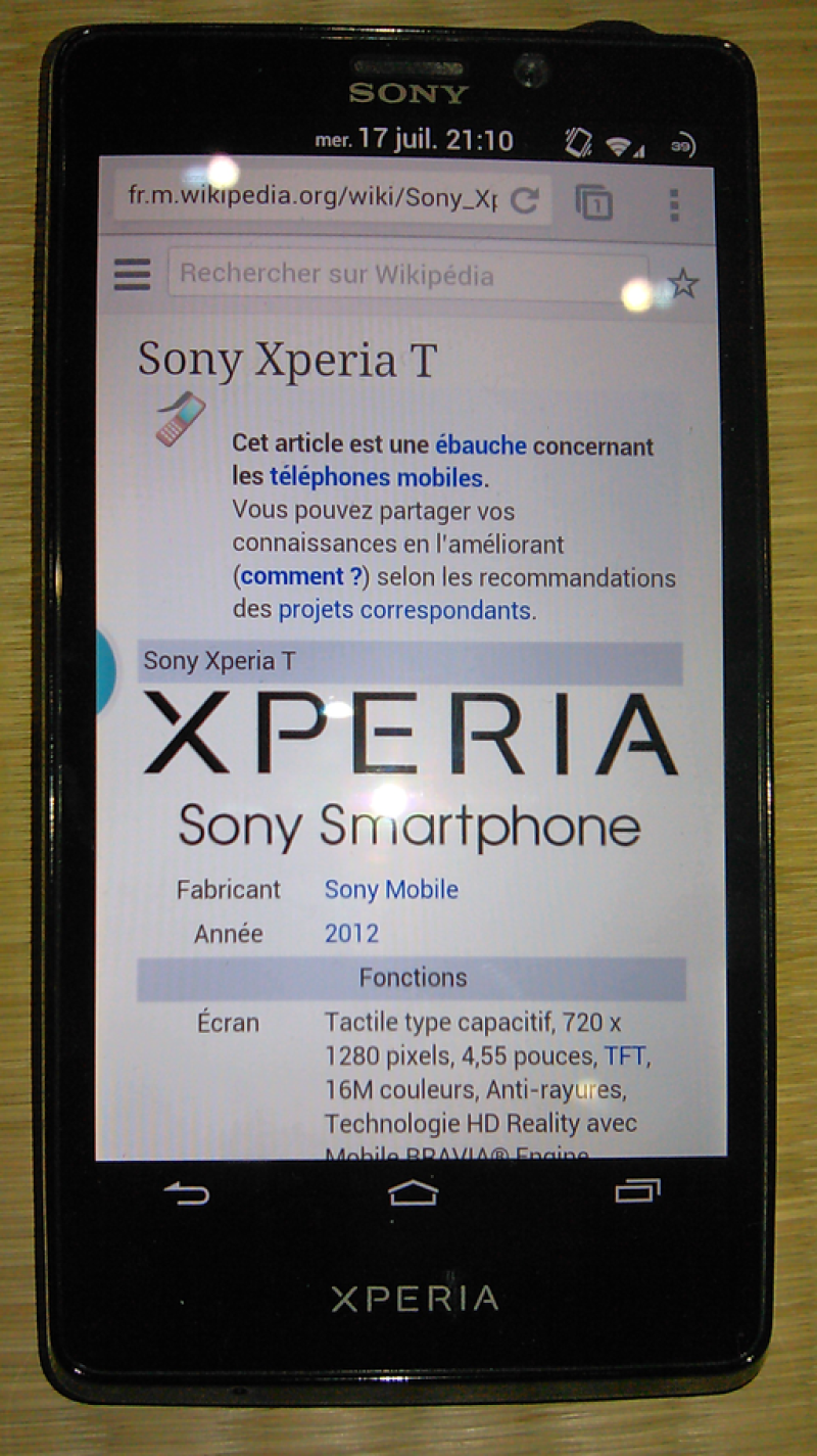 Xperia T