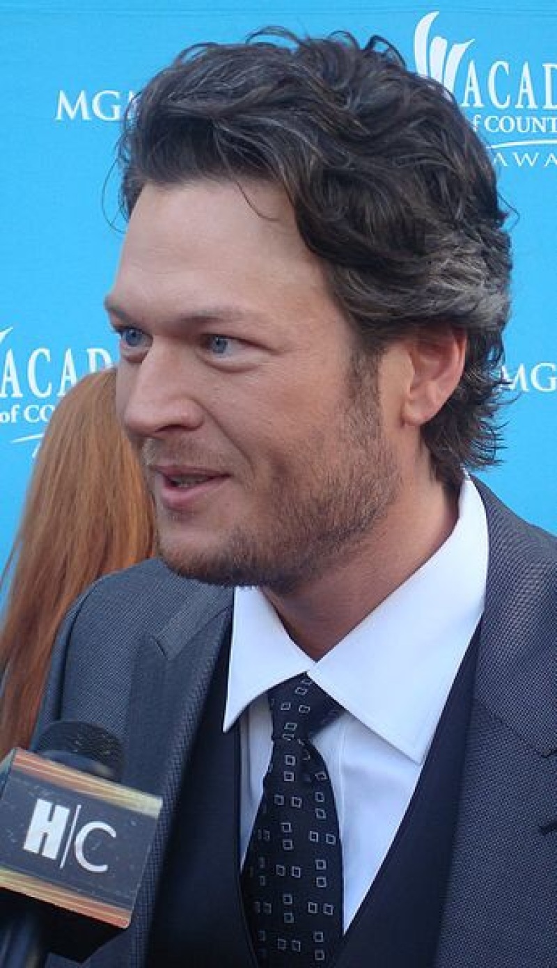Blake Shelton Attends Academy of Country Music Awards