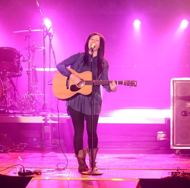 Kari Jobe Performs At Burning Lights