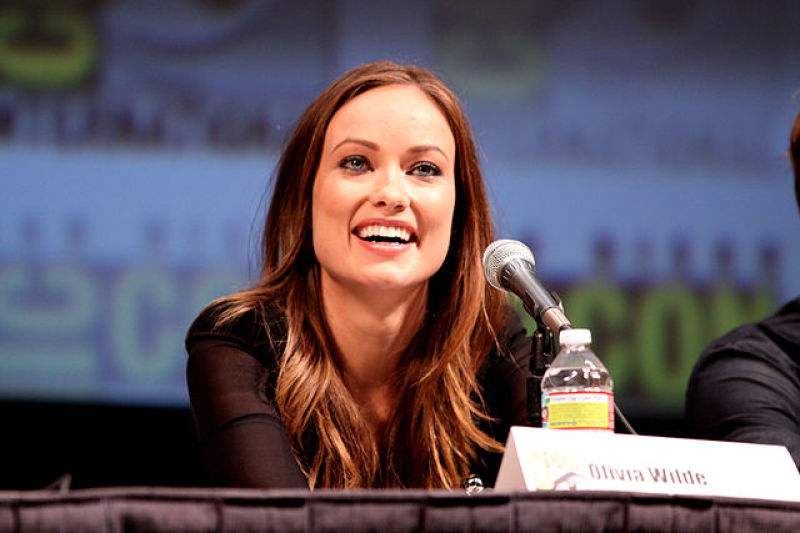 Olivia Wilde on the 'Tron: Legacy' panel at the San Diego Comic Con