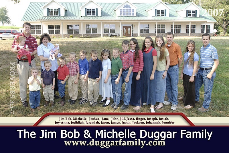 Photo of the Duggar Family