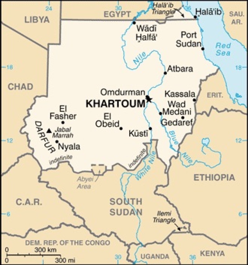 Photo Of Khartoum Map