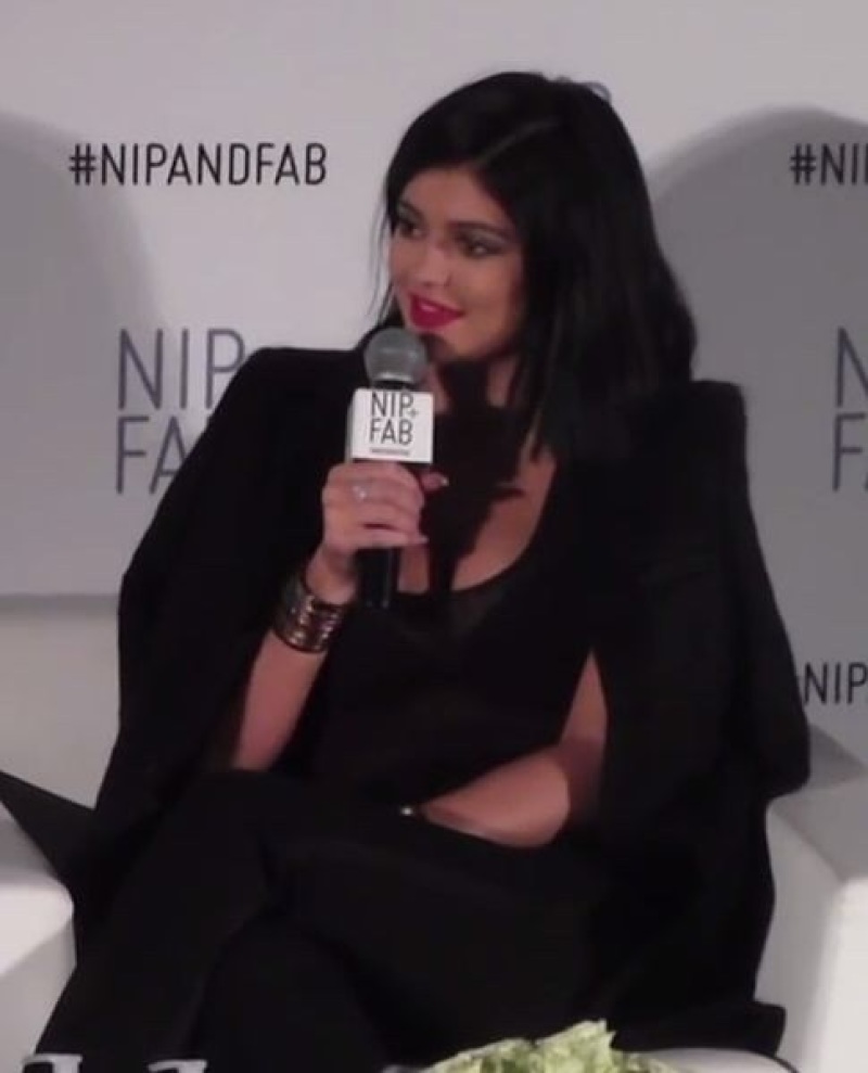Kylie Jenner Speaks at Interview