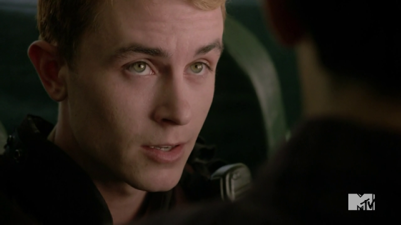 Ryan Kelley as Deputy Parrish in 'Teen Wolf'