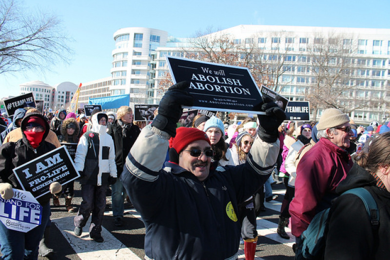 Anti-abortion pro-life rally March for Life
