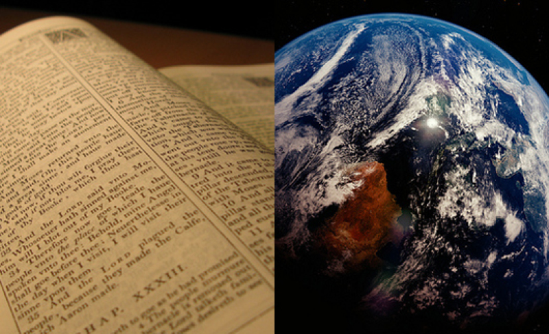 Bible earth religion science