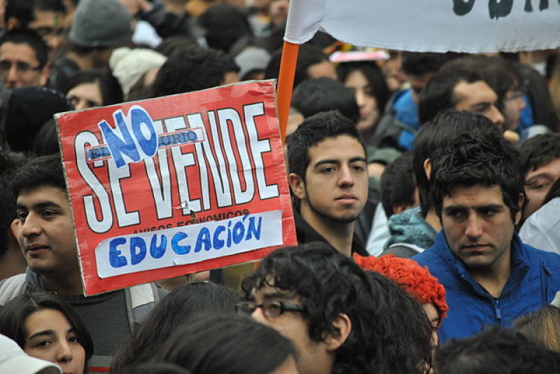 Chile student protest