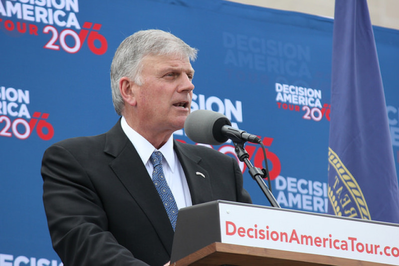 US News Franklin Graham Says He ‘Tends’ To Believe The Election Is