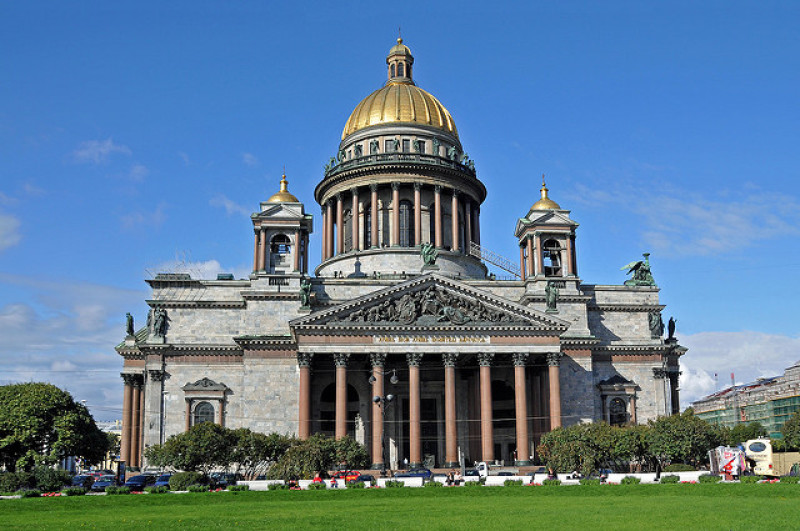 St Isaac's Cathedral in St Petersburg Russia