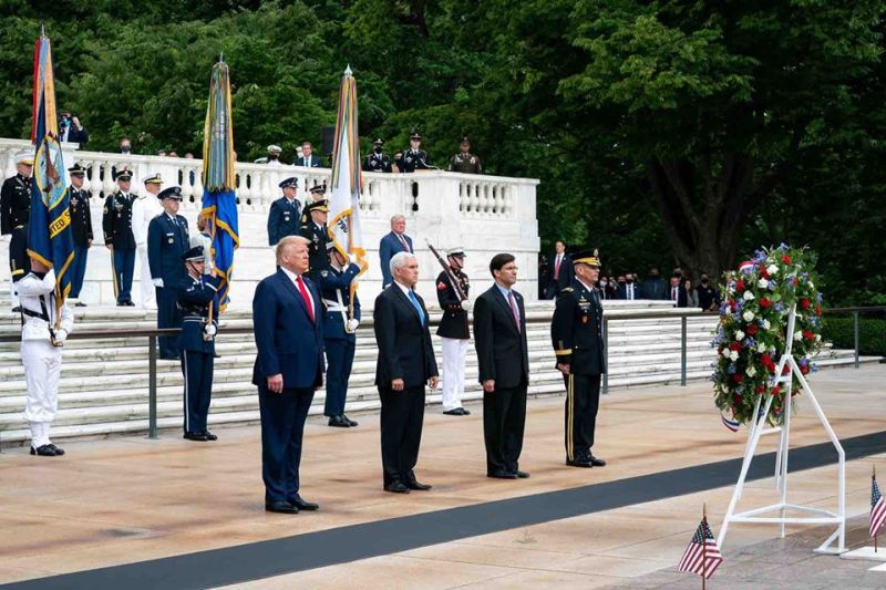 President Trump's Memorial Day Ceremony 