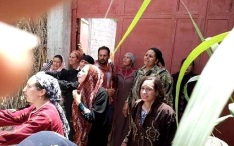 Christian Church in Egypt demolished as they are in full of despair. 