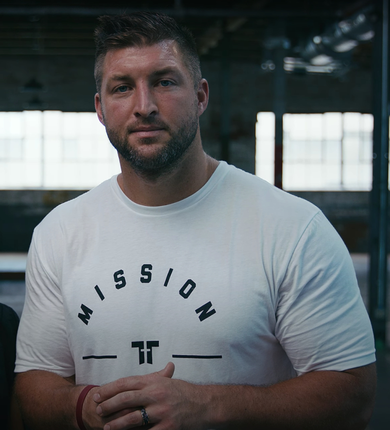 Tim Tebow raises 0,000 to end human trafficking.