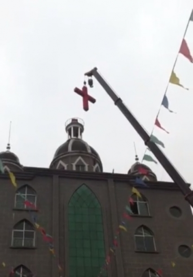 Chinese government continues national cross removal campaign