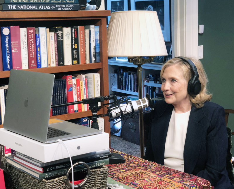 Hillary Clinton's new podcast 