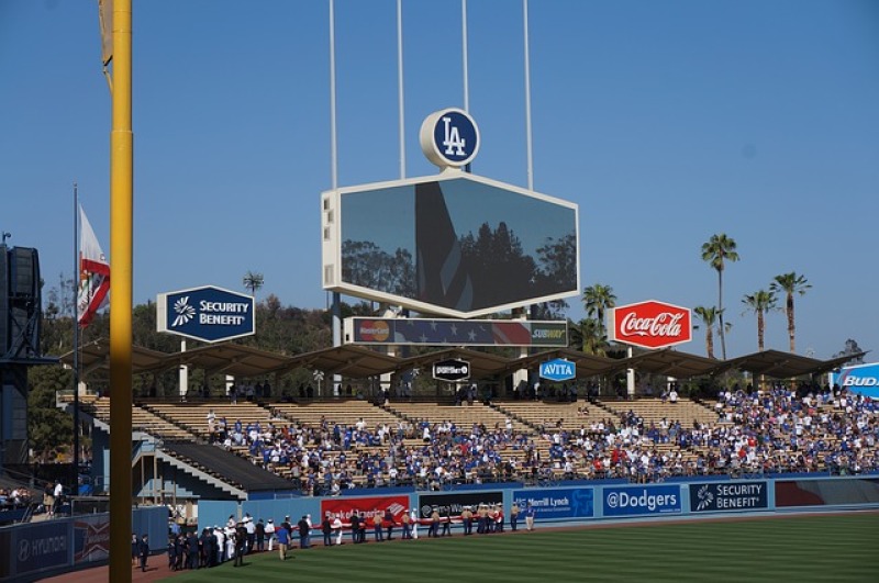 Los Angeles baseball stadium