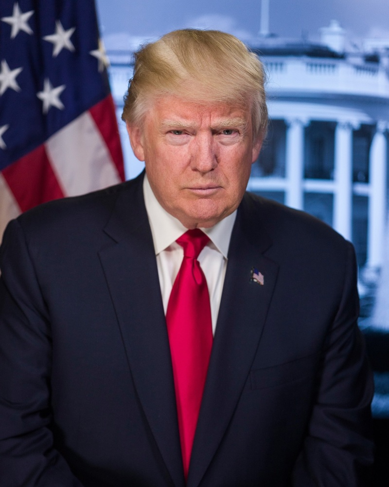 US President Donald Trump