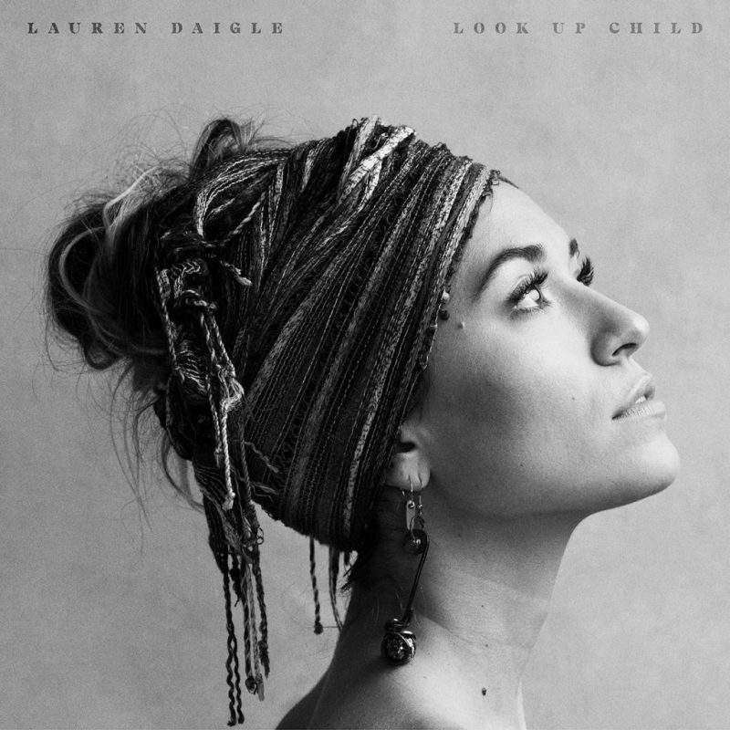 Lauren Daigle in the "Look Up Child" album cover