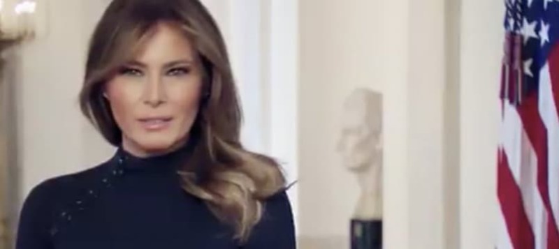 U.S First Lady Melania Trump