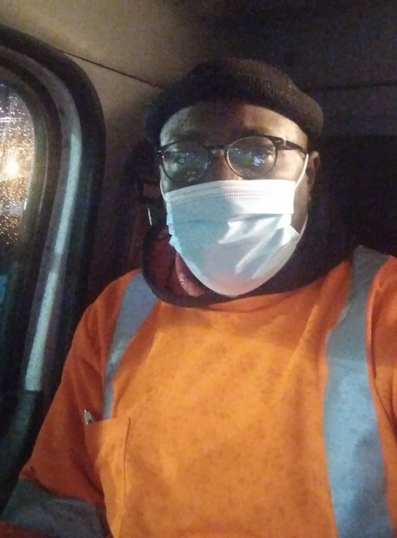 Louisiana Sanitation Worker Dion Merrick.