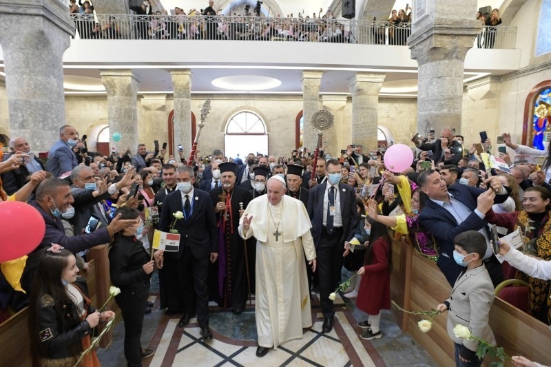 Pope Francis in Qaraqosh